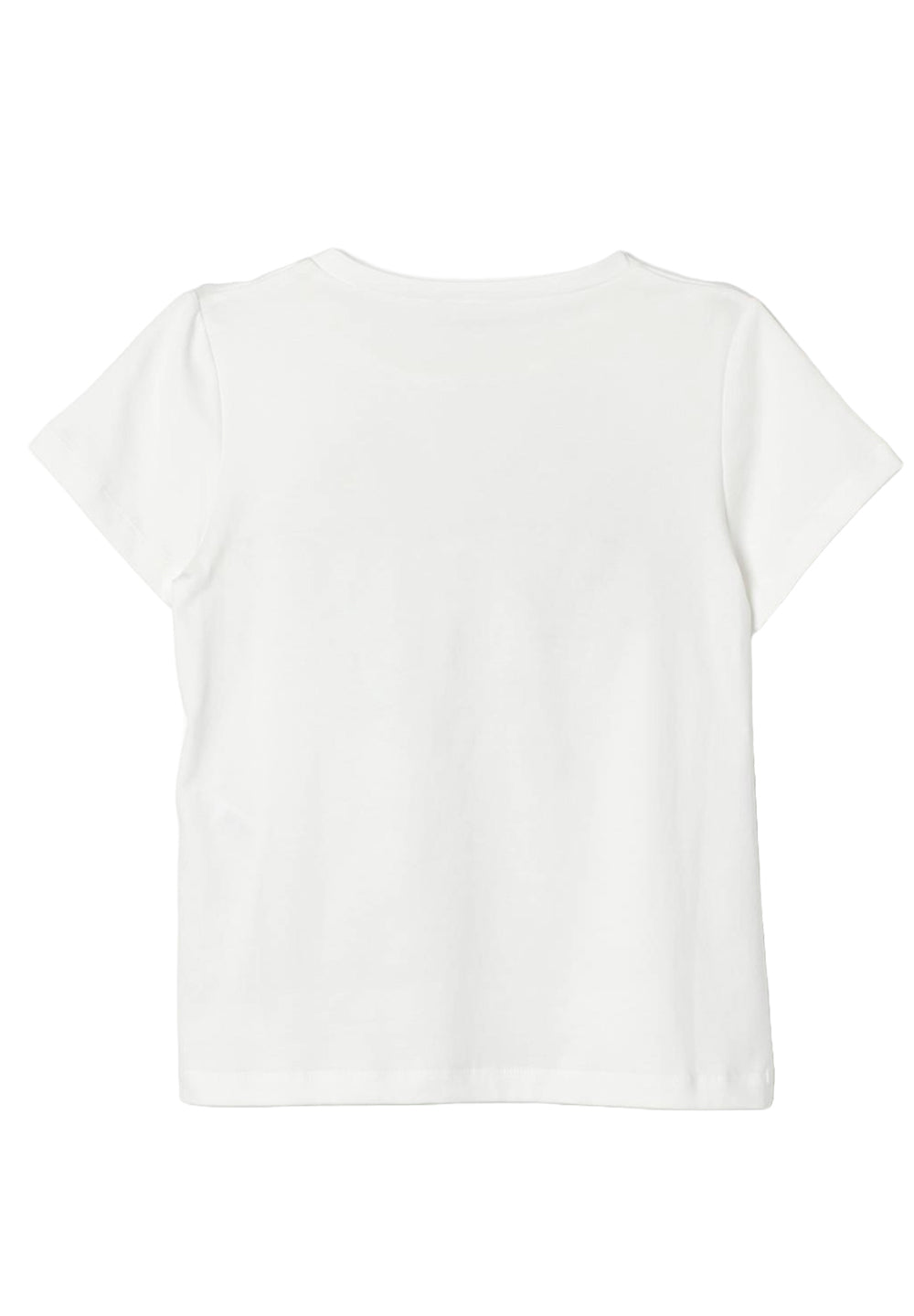 T-shirt bianca per bambina