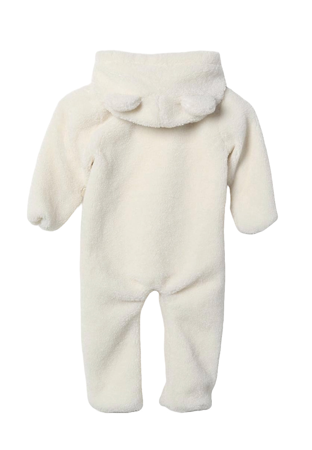 Tuta teddy crema per neonato