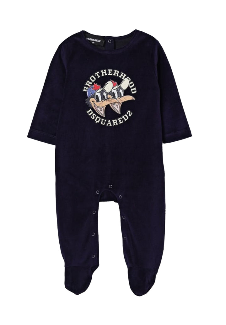 Tutina blu navy per neonato