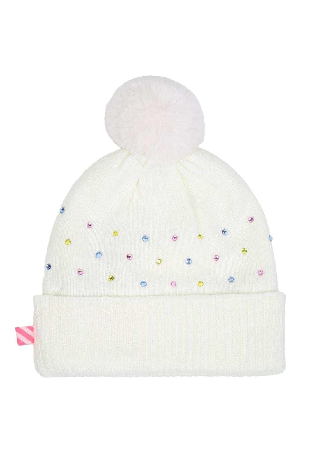 Cappello crema per bambina