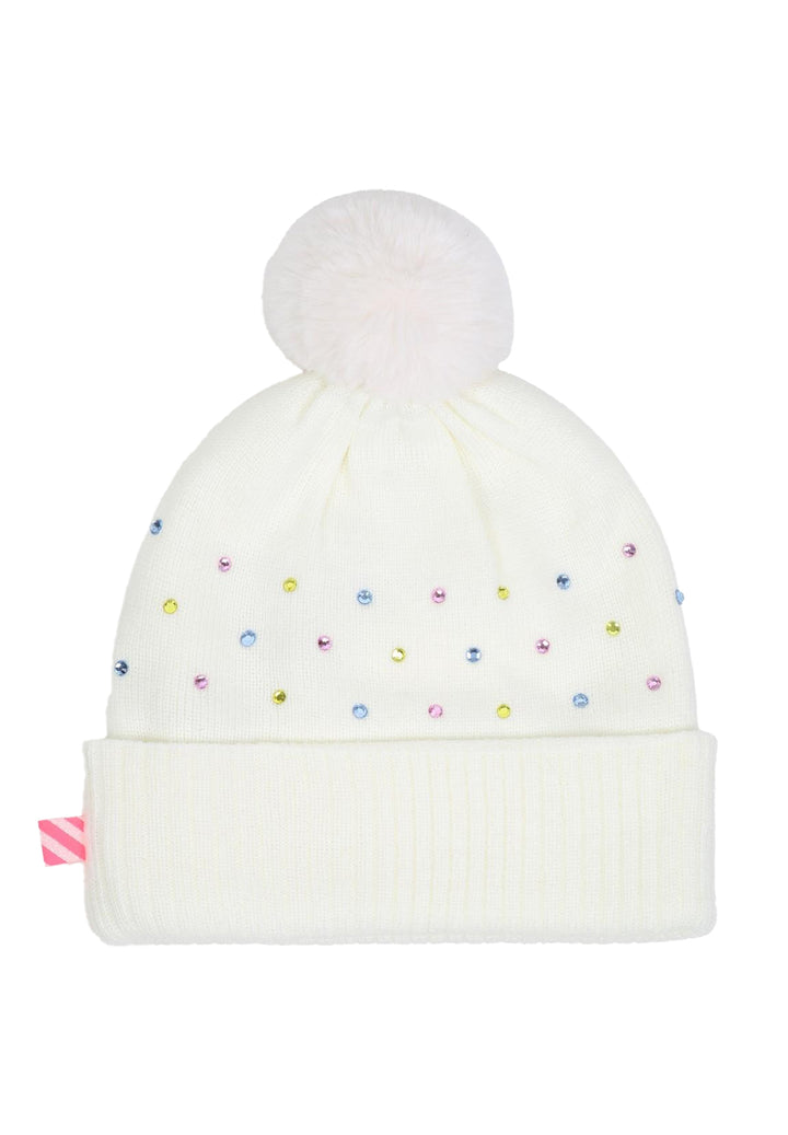 Cappello crema per bambina