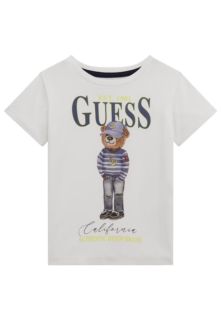 T-shirt bianca per bambino