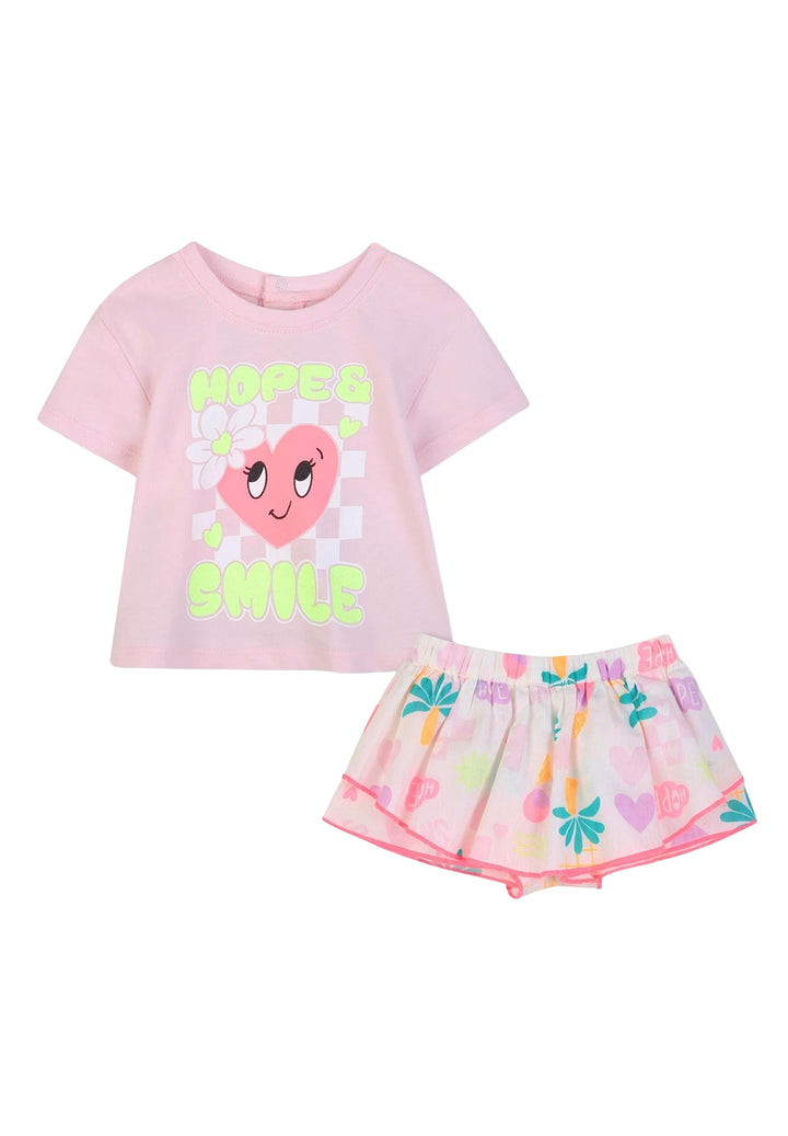 Completo rosa per neonata