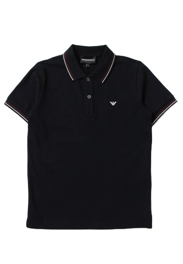 Polo blu navy per bambino