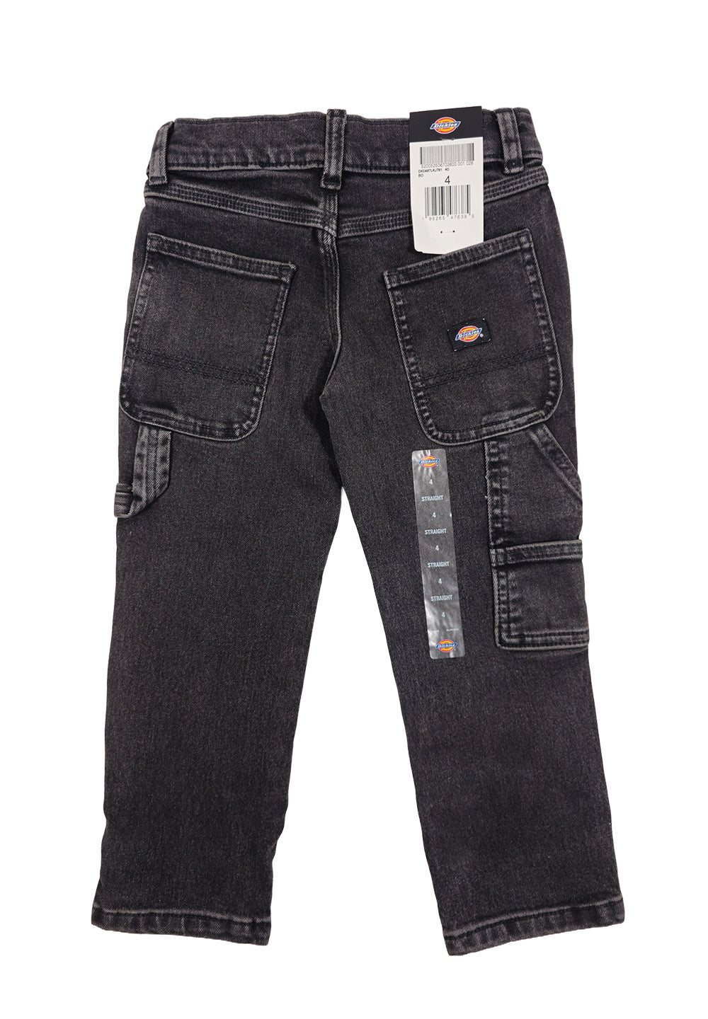 Jeans nero denim per bambino