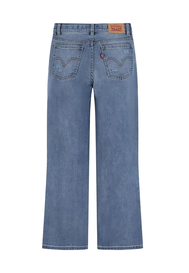 Jeans blu denim per bambina