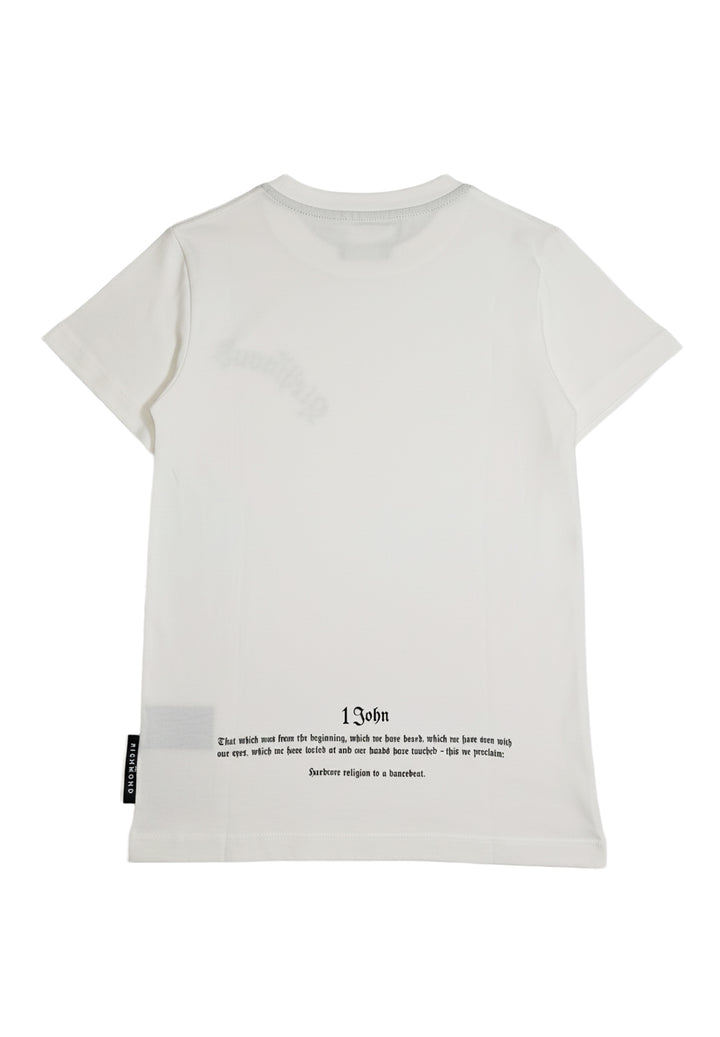 T-shirt bianca per bambino