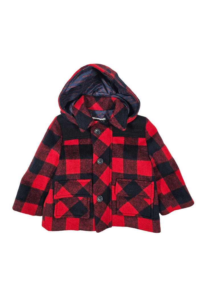 Red coat for newborn