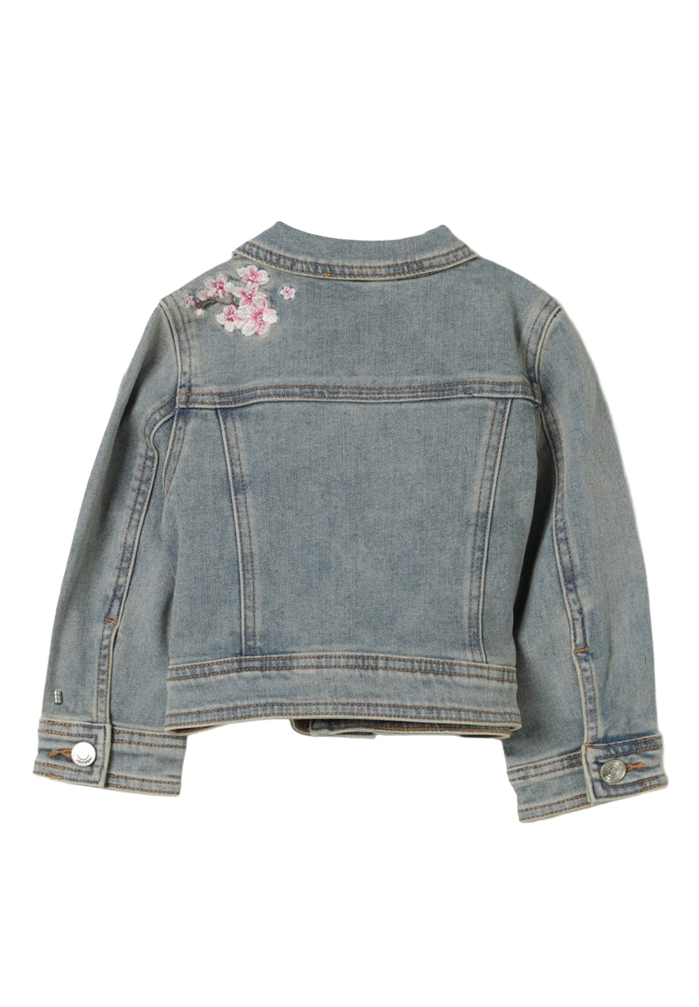 Graue Jeansjacke für Mädchen