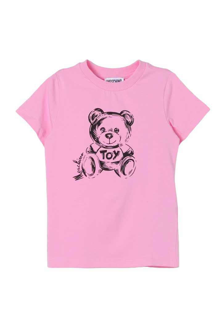 T-shirt rosa per bambina