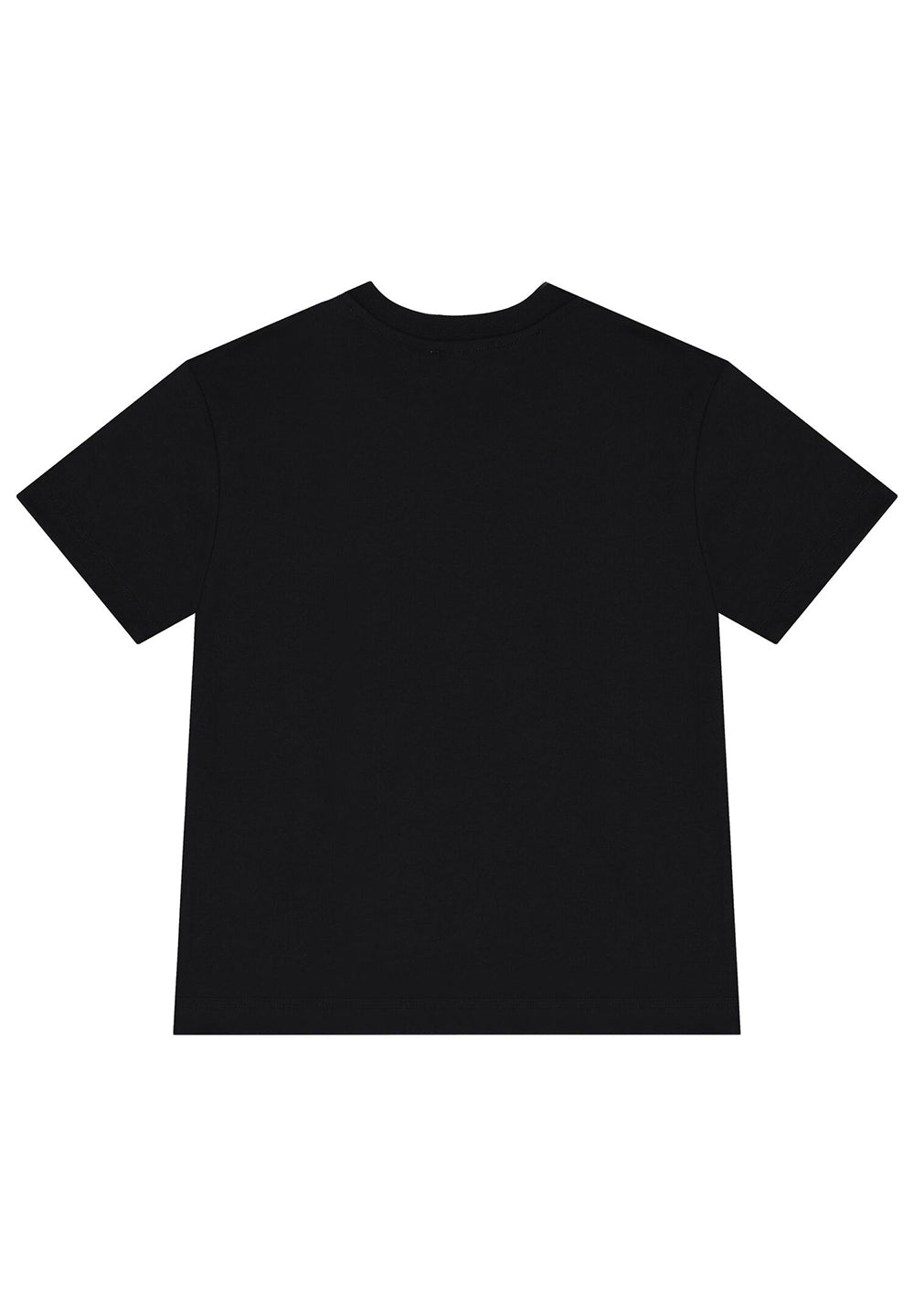 T-shirt nera per bambino