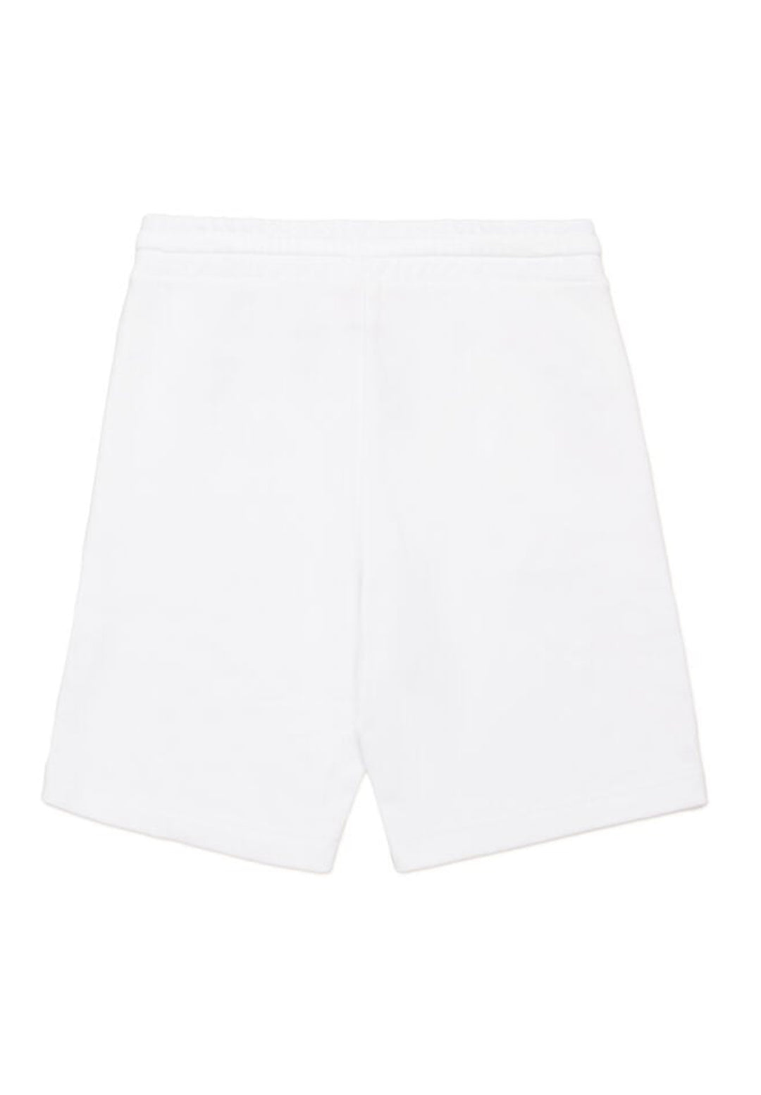 Bermuda felpa bianco per bambino