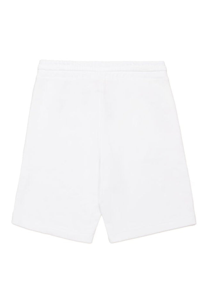 Bermuda felpa bianco per bambino
