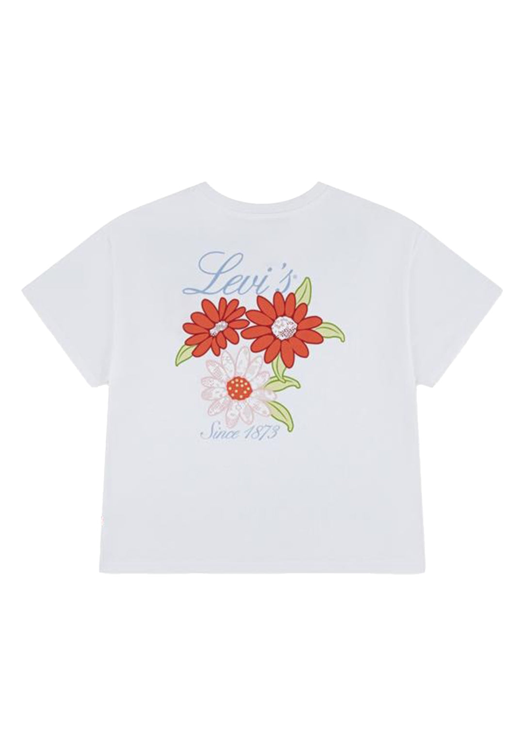T-shirt bianca per bambina