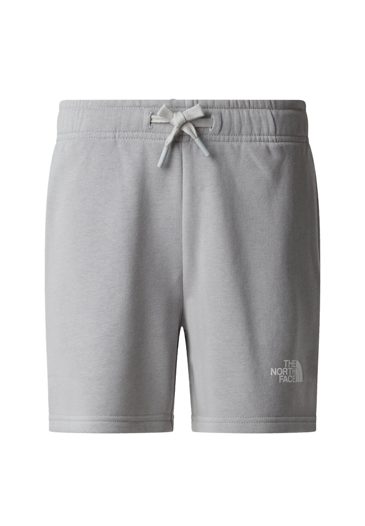 Bermuda felpa grigio per bambino