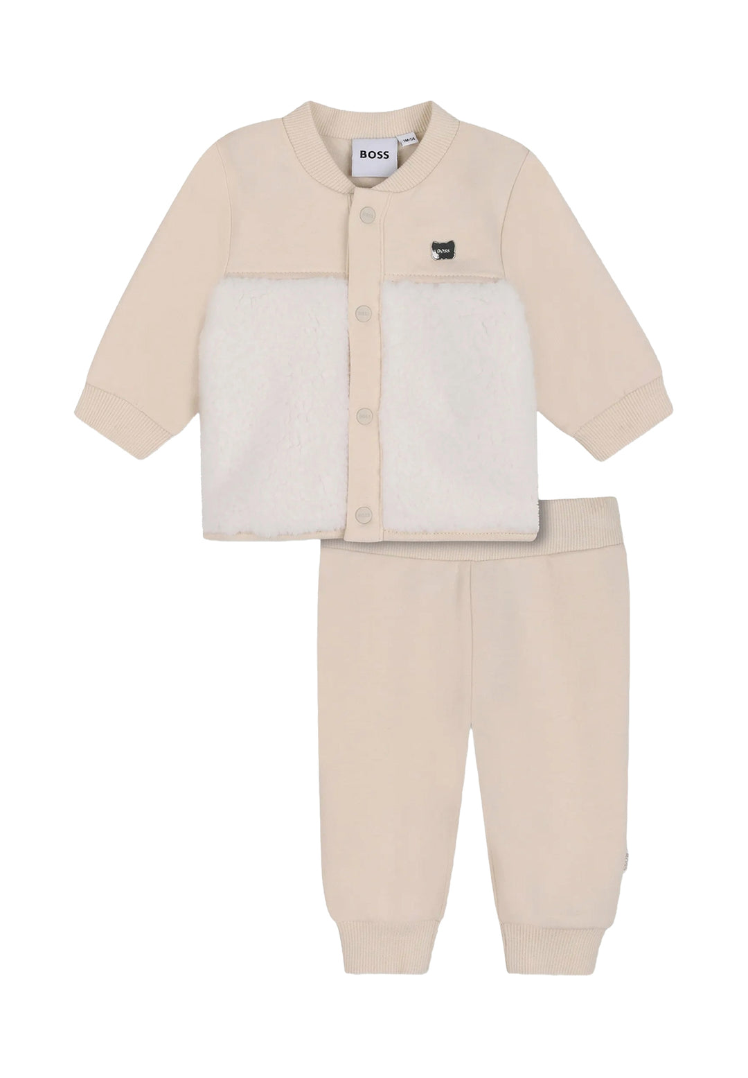 Completo beige per neonato