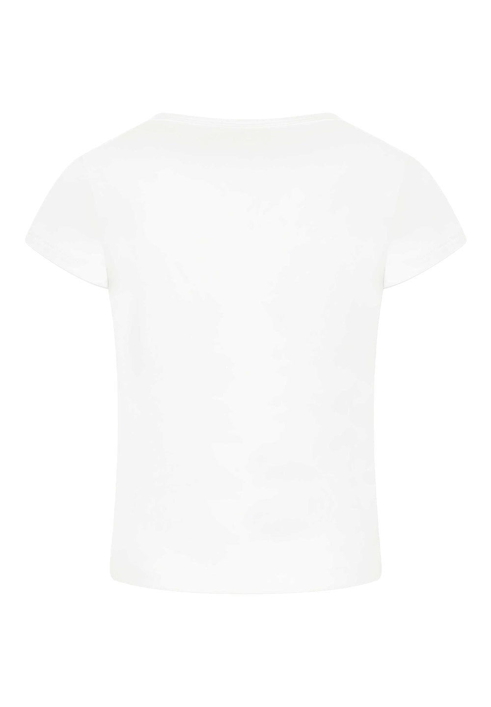 T-shirt bianca per bambina