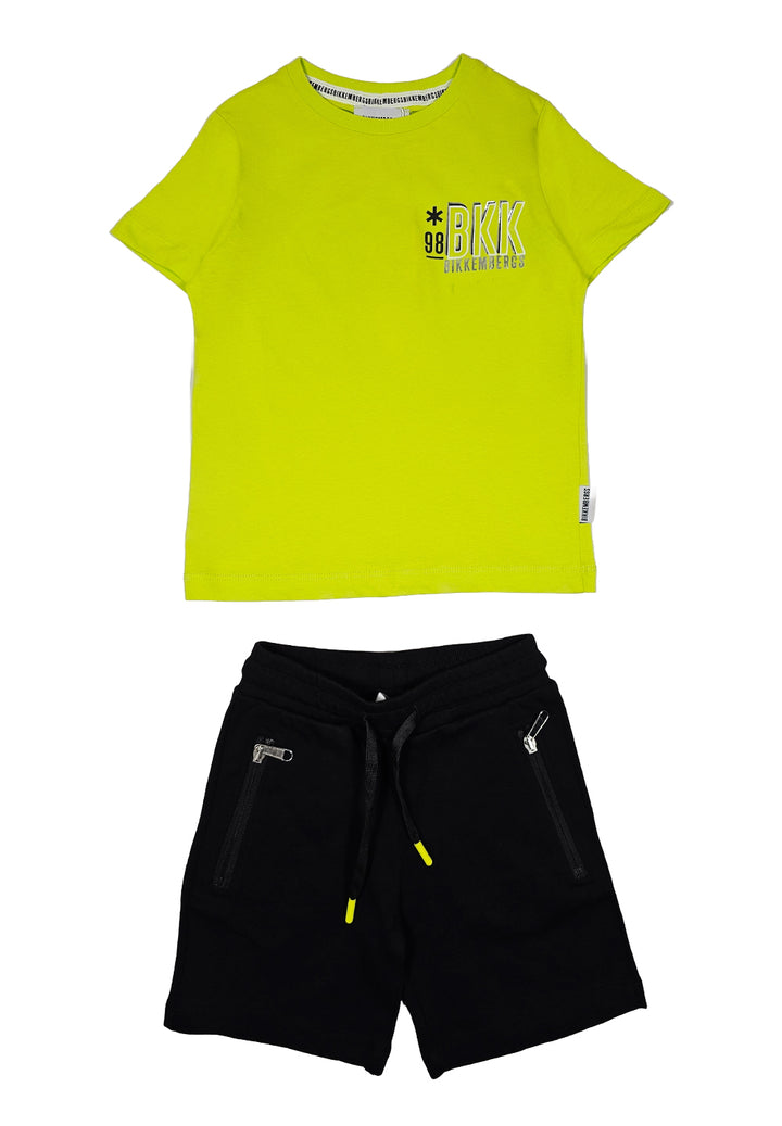 Completo giallo-nero per bambino