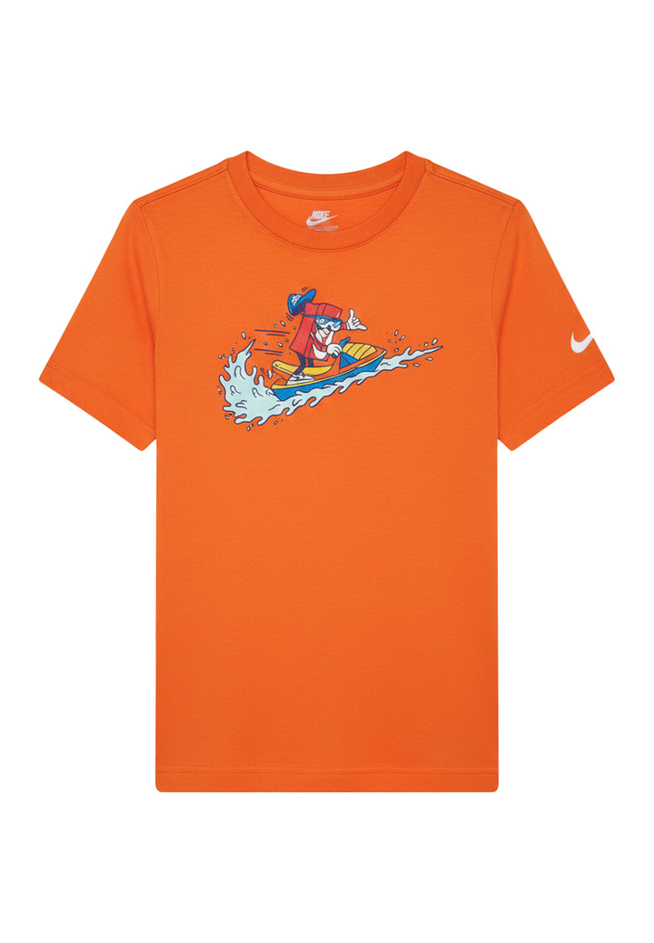 T-shirt arancione per bambino