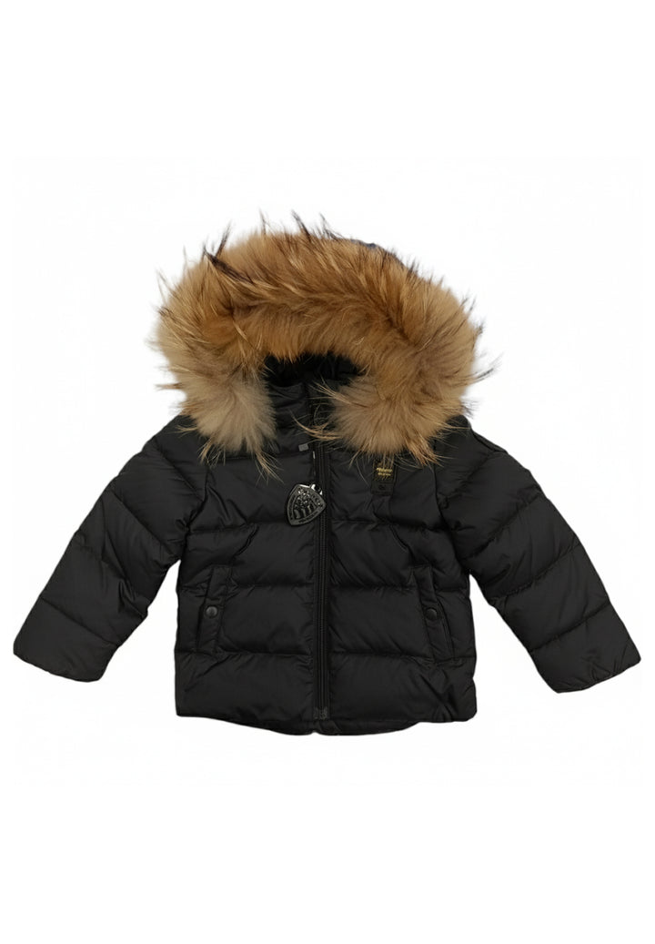 Giubbotto nero per neonato