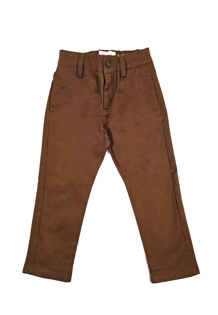 Pantalone marrone per neonato