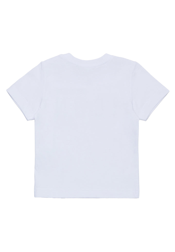 T-shirt bianca per neonato