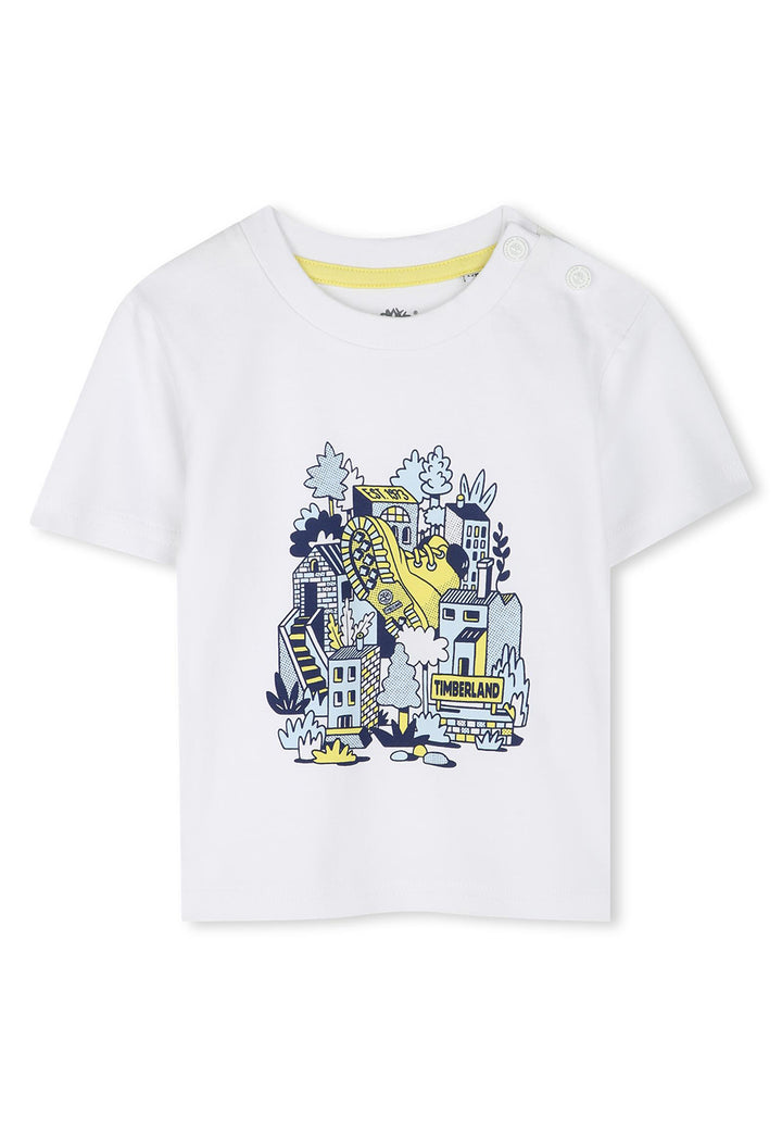 T-shirt bianca per bambino