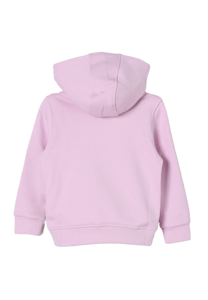 Felpa cappuccio rosa per neonata