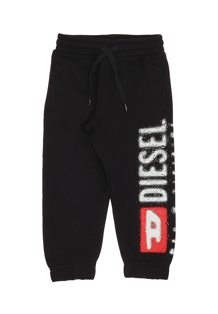Pantalone felpa nero per bambino