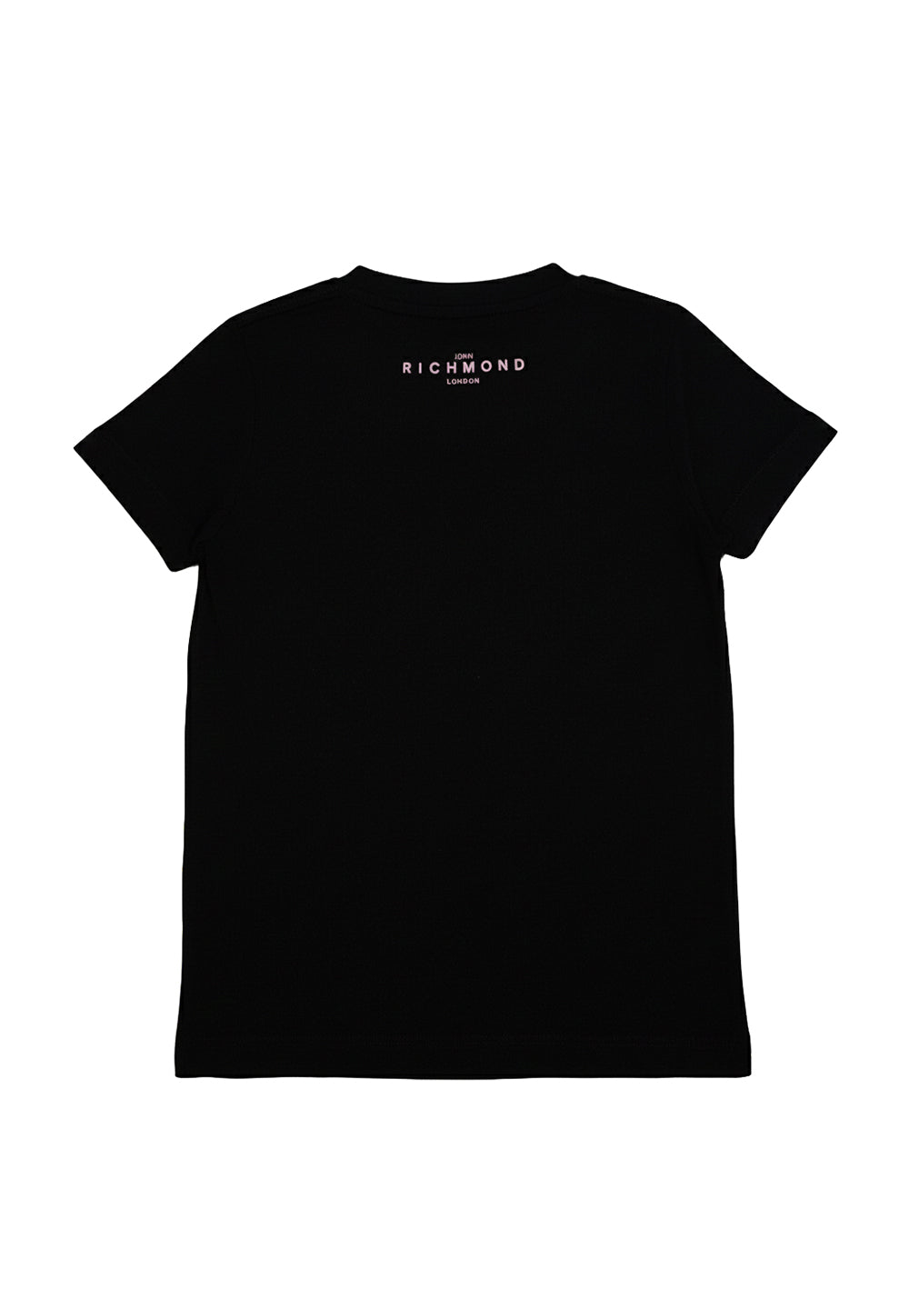 T-shirt nera per neonata