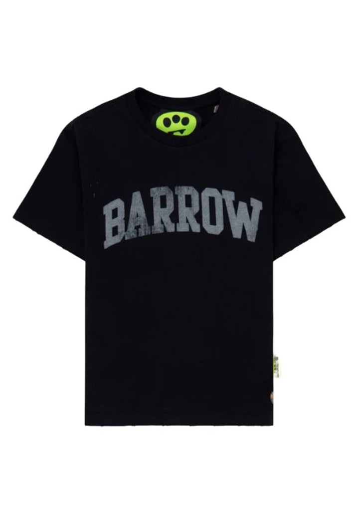 T-shirt nera per bambino