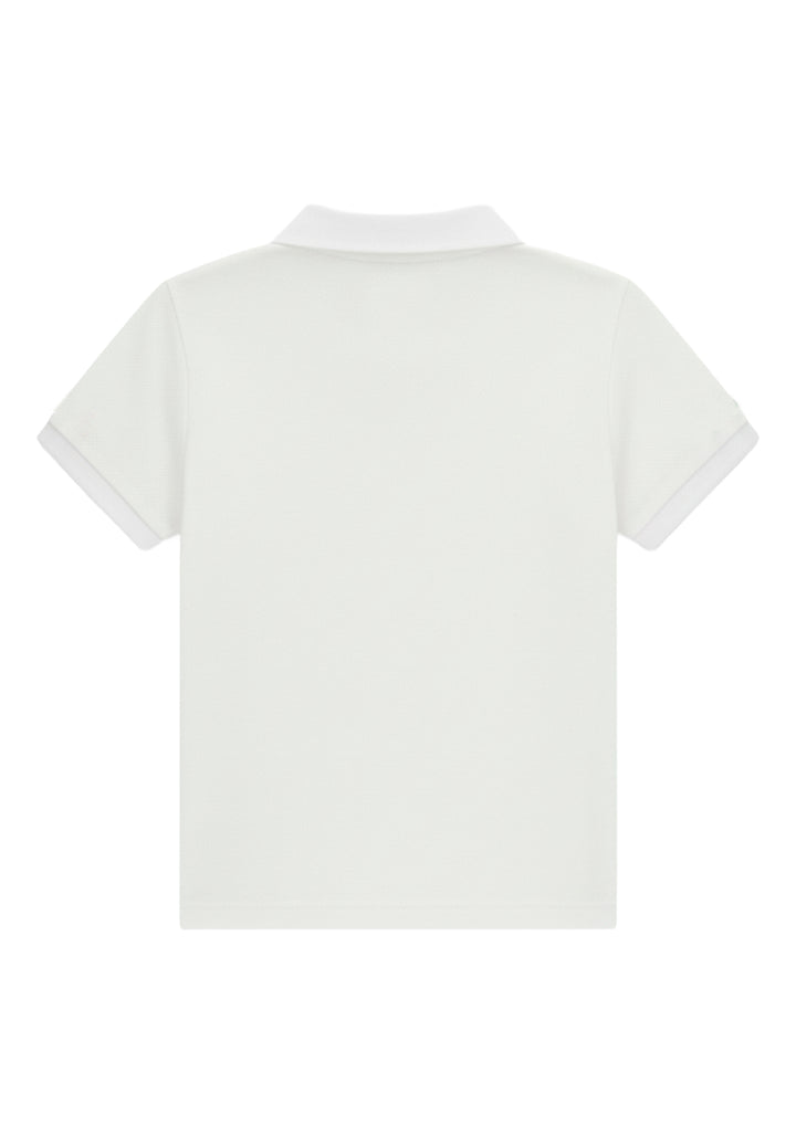 Polo bianca per bambino