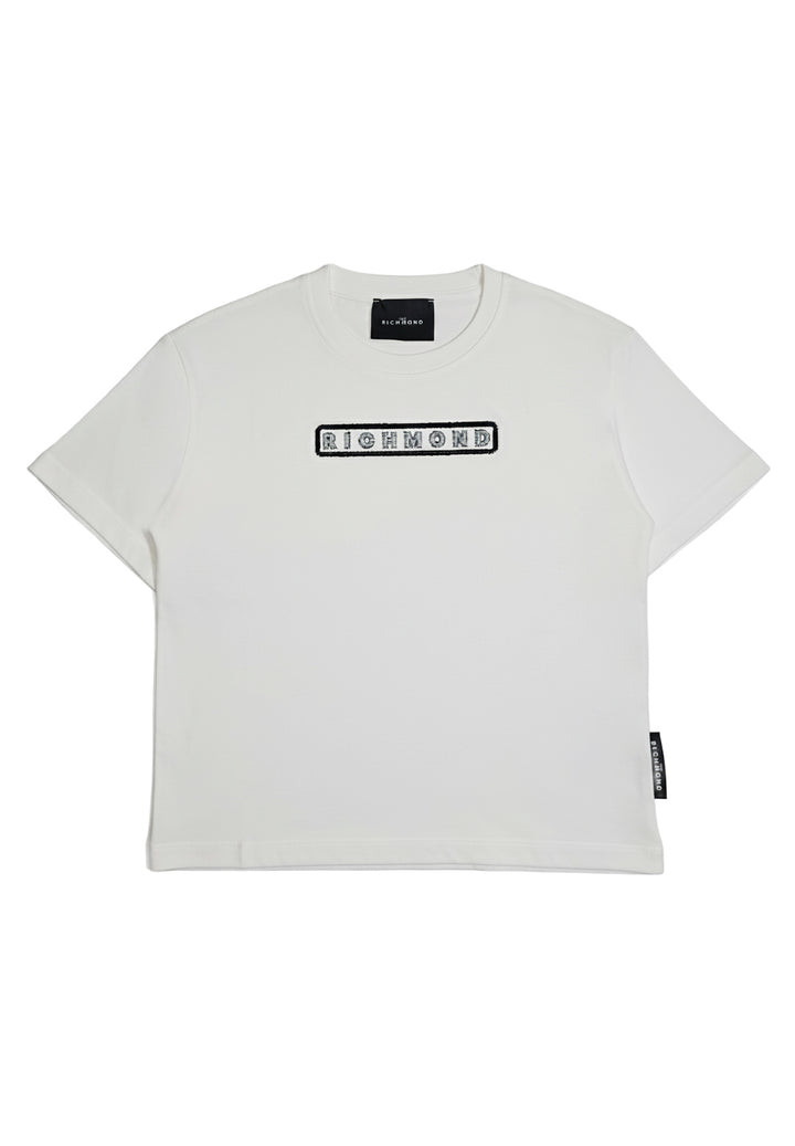 Weißes T-Shirt für Jungen