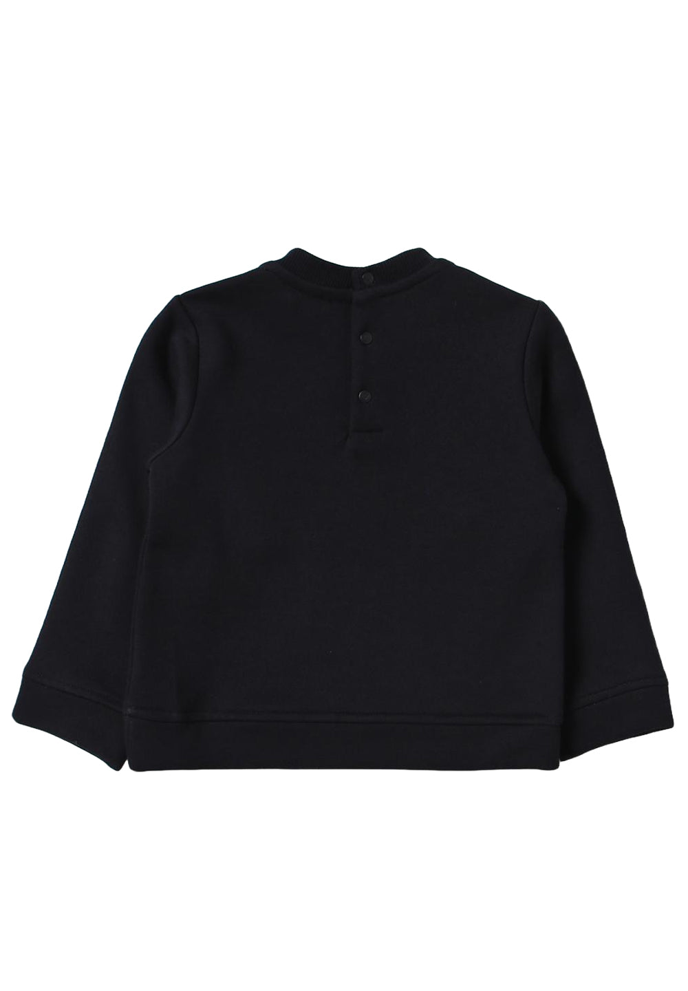 Felpa girocollo blu navy per neonato