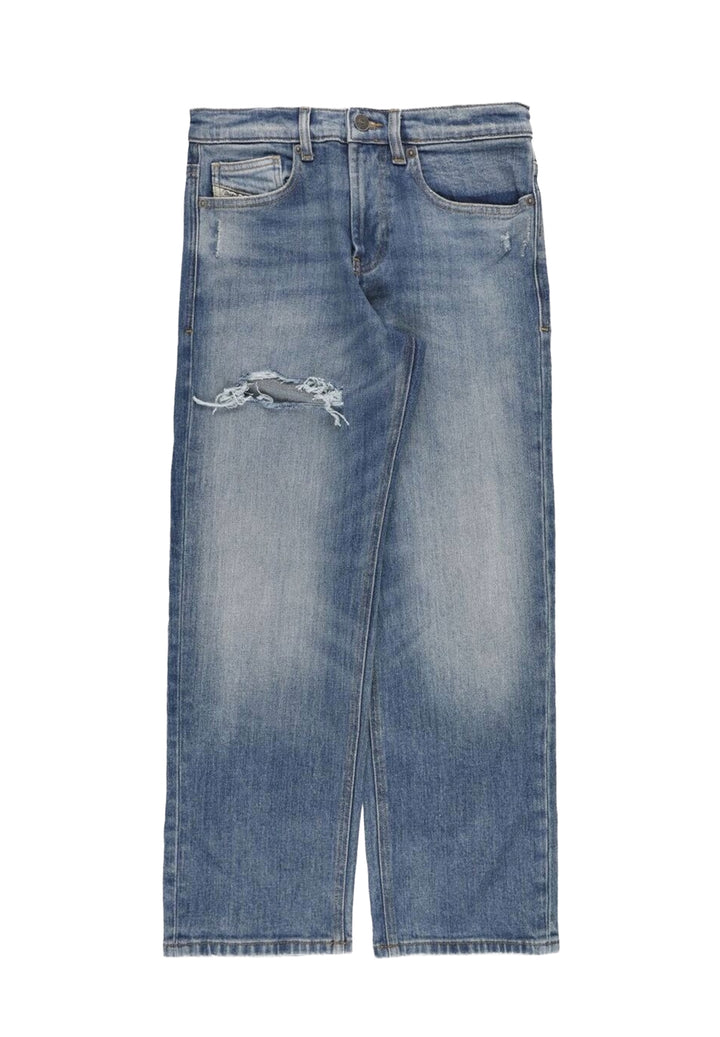 Jeans blu denim per bambino