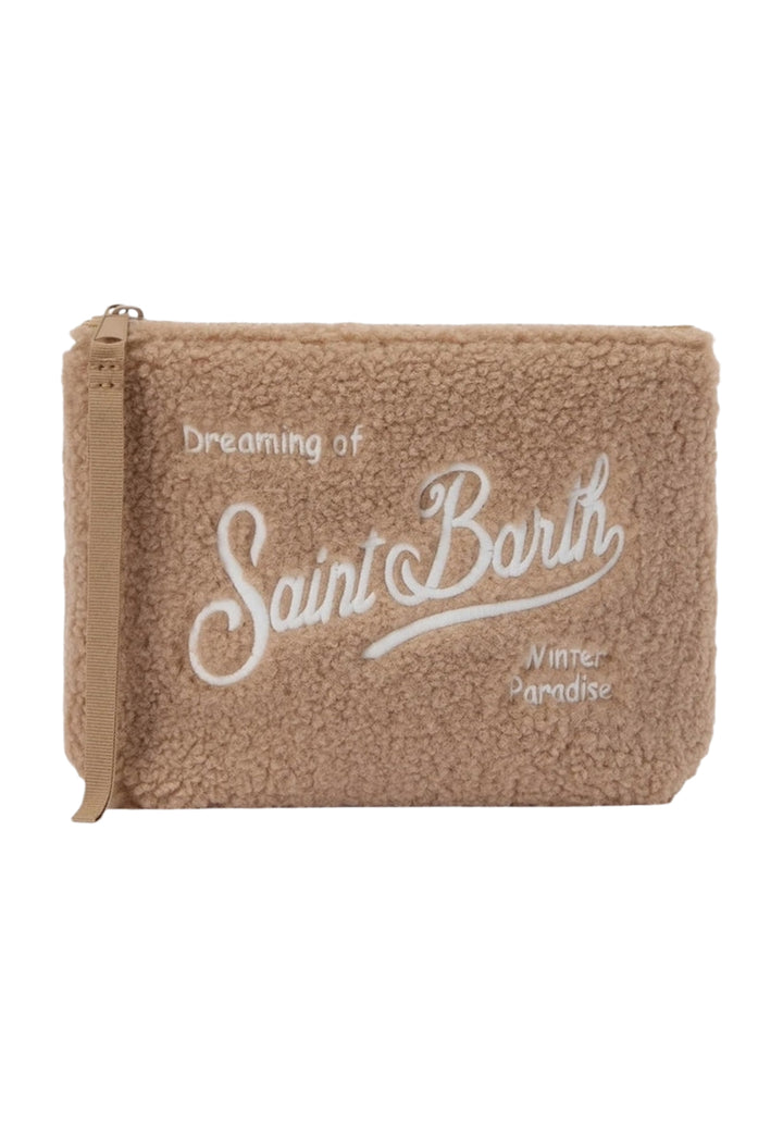Pochette marrone per bambina