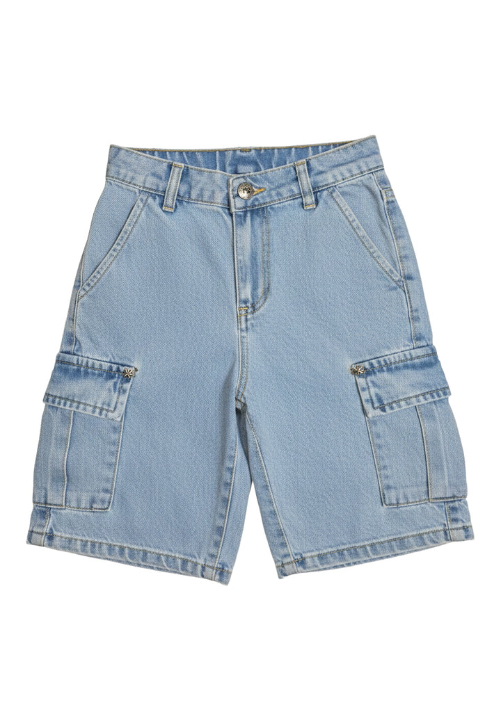 Bermuda blu denim per bambino