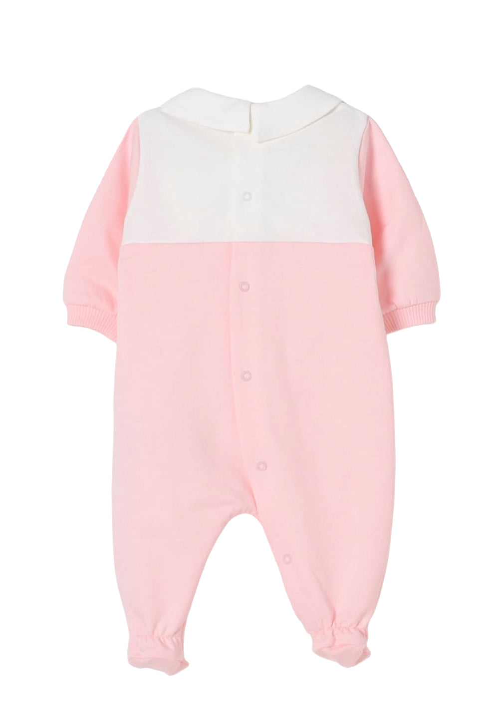 Rosafarbener Strampler für kleine Mädchen