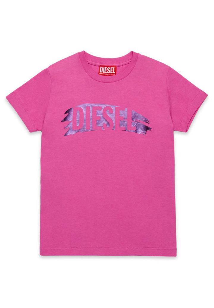 T-shirt fuxia per bambina