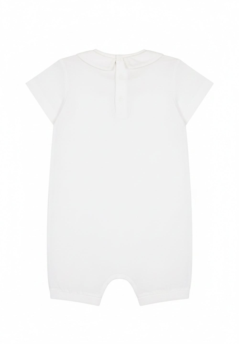 Weißer Strampler für Babymädchen