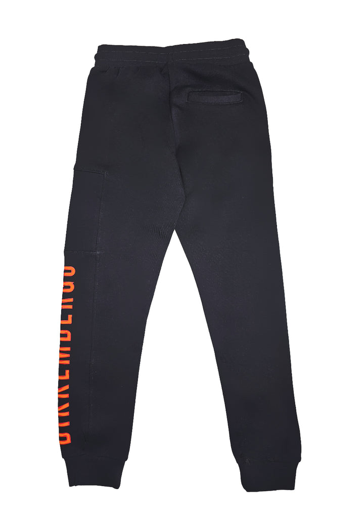 Pantalone felpa blu per bambino