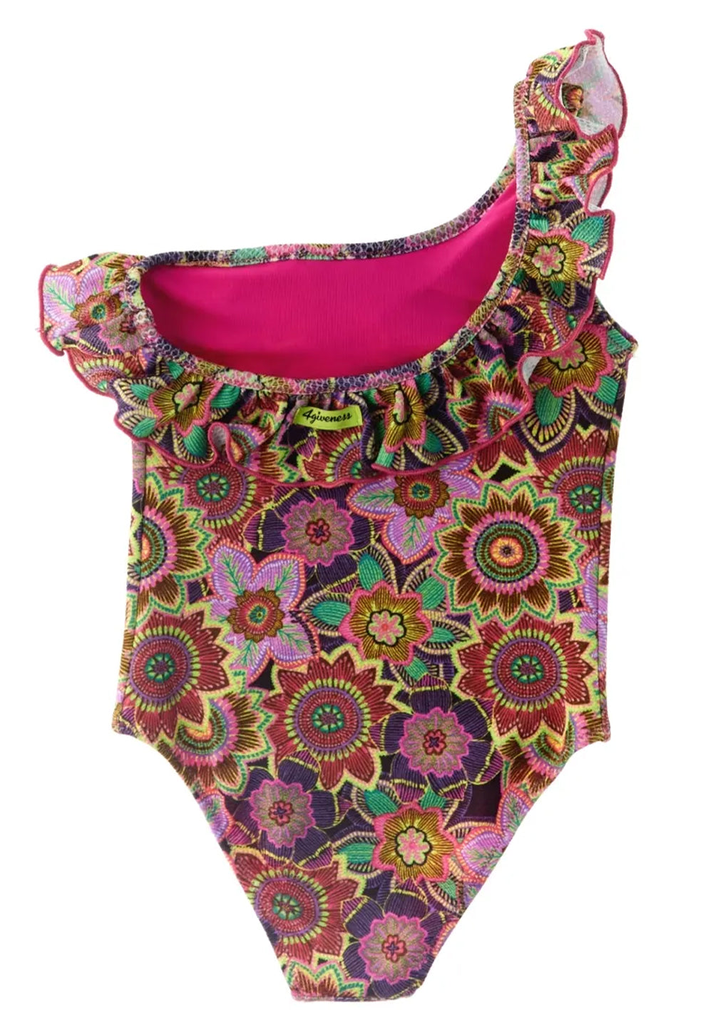 Costume intero multicolor per bambina