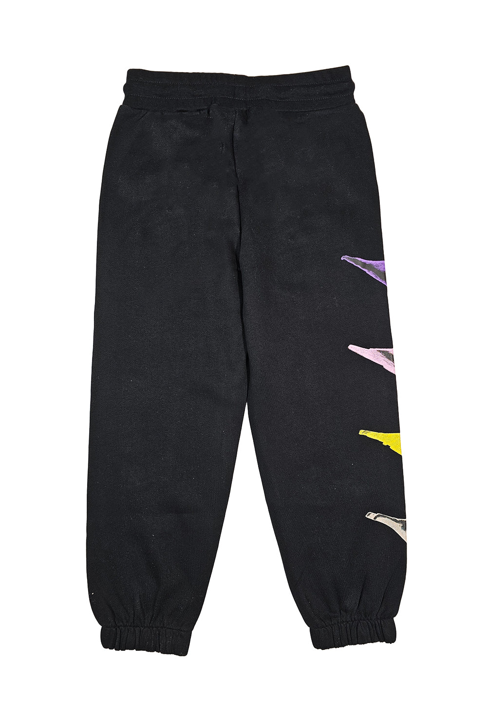 Pantalone felpa nero per bambina