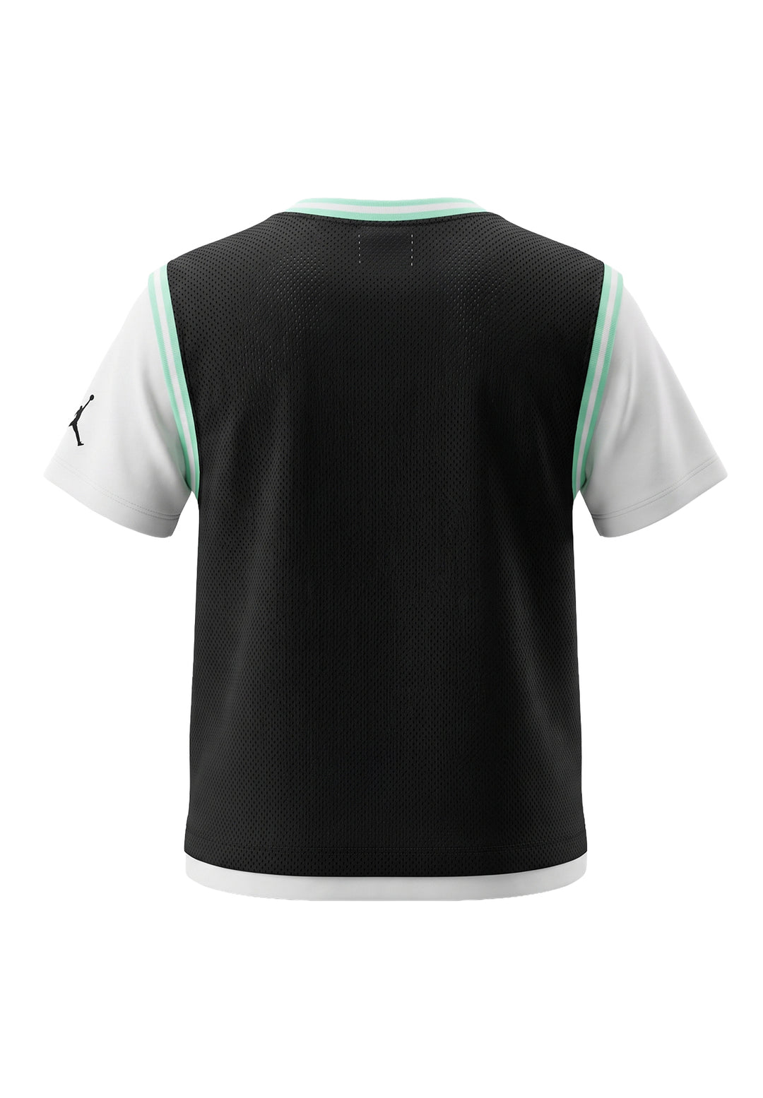 T-shirt nera per bambino