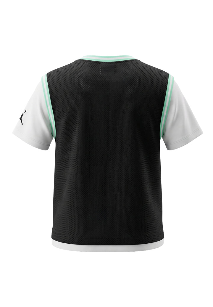 T-shirt nera per bambino