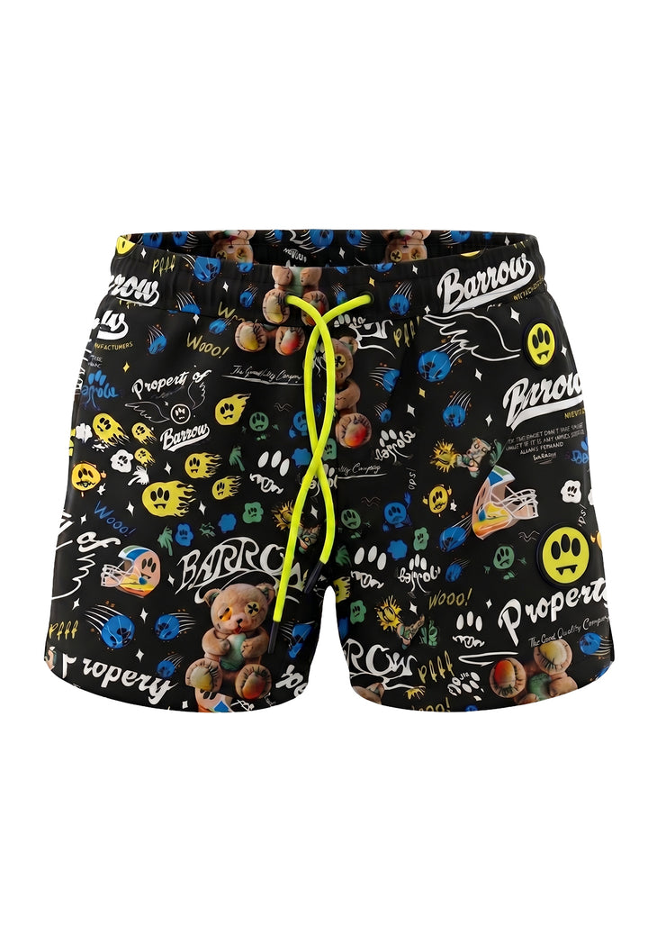 Costume boxer nero per bambino