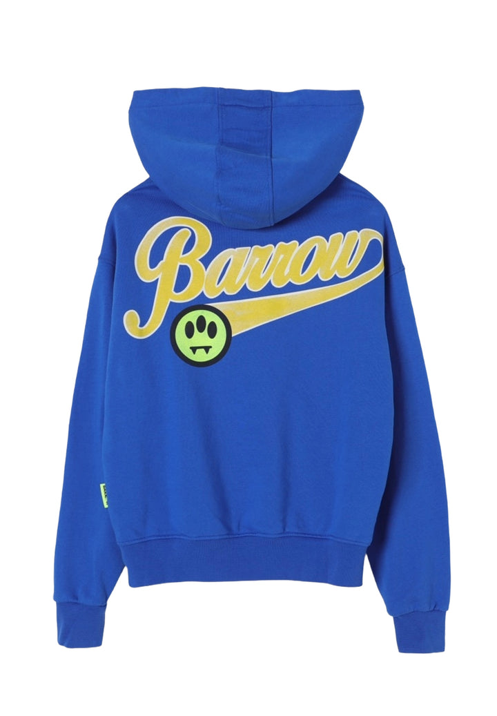 Felpa cappuccio blu per bambino