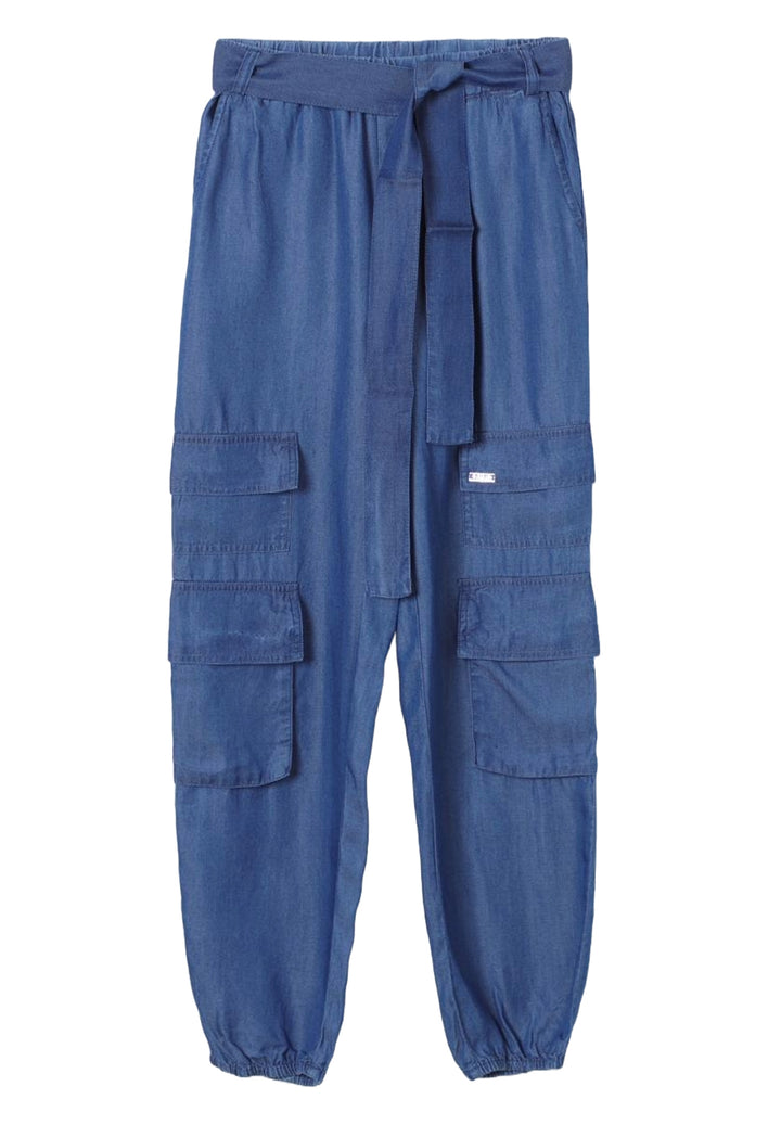 Pantalone blu denim per bambina