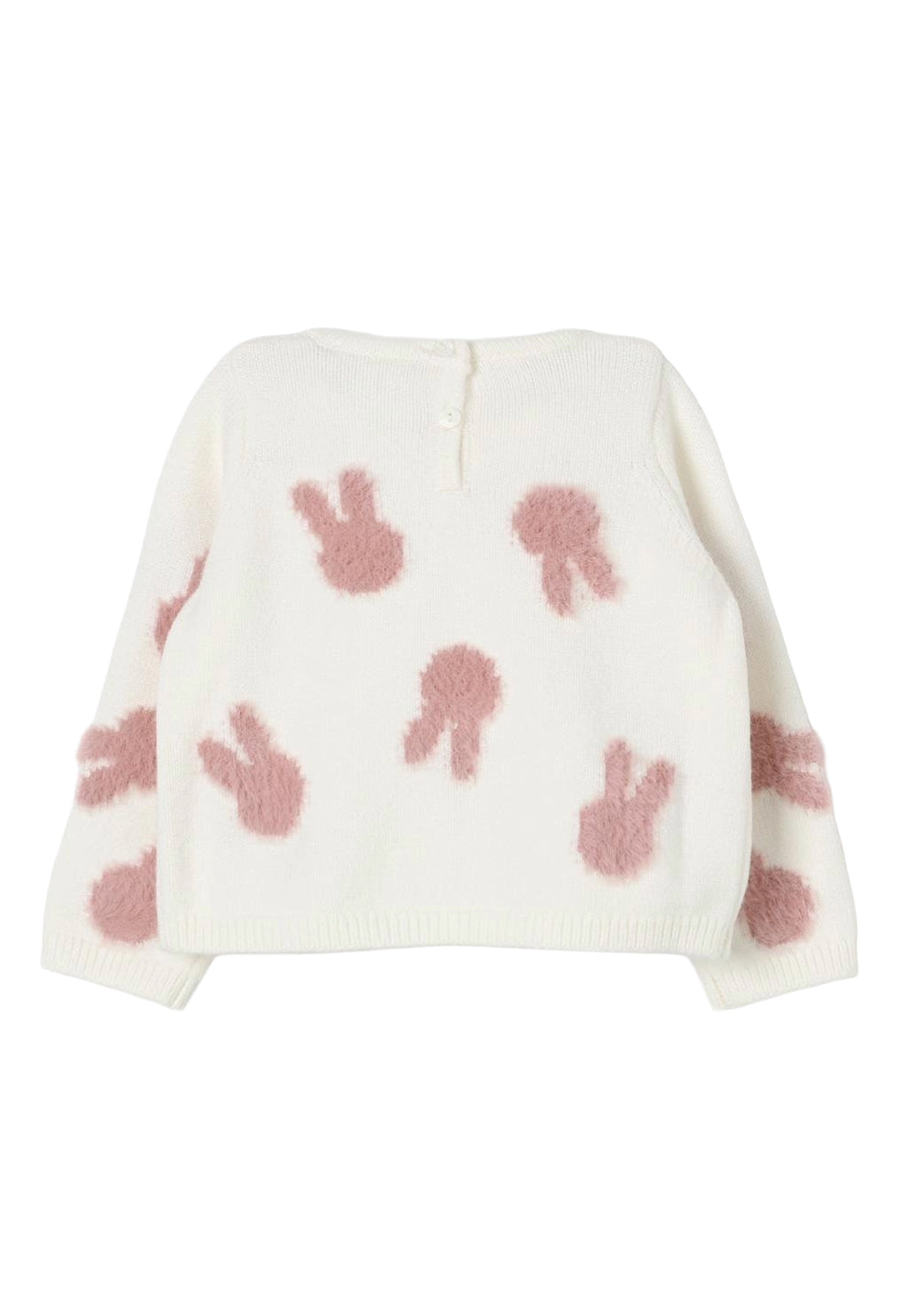 Maglione crema per neonata