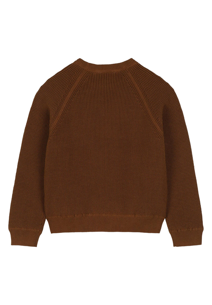 Maglione marrone per bambino